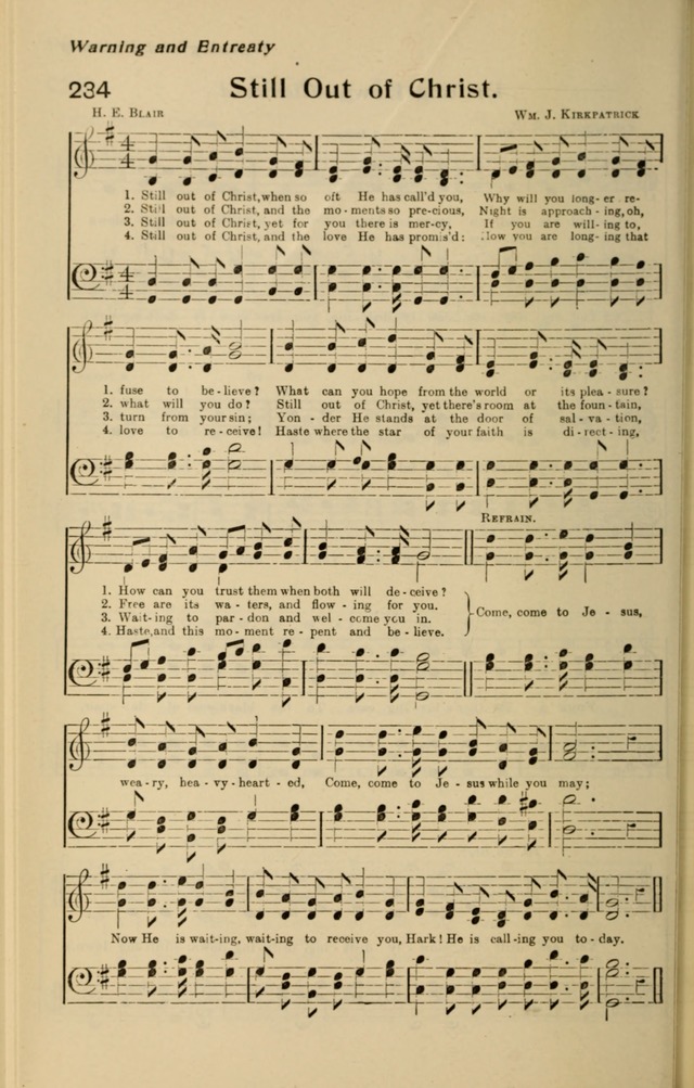 Redemption Songs: a choice collection of 1000 hymns and choruses for evangelistic meetings, solo singers, choirs and the home page 304