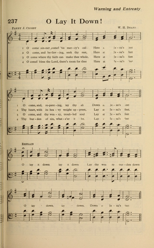 Redemption Songs: a choice collection of 1000 hymns and choruses for evangelistic meetings, solo singers, choirs and the home page 307