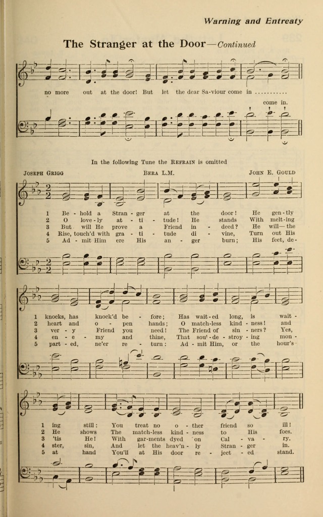 Redemption Songs: a choice collection of 1000 hymns and choruses for evangelistic meetings, solo singers, choirs and the home page 309