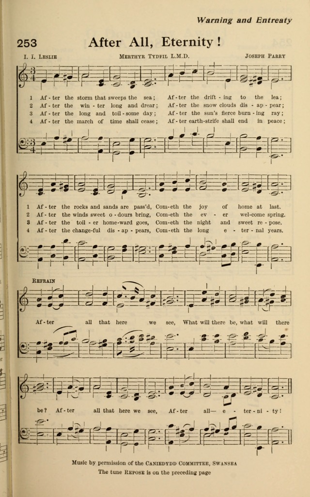 Redemption Songs: a choice collection of 1000 hymns and choruses for evangelistic meetings, solo singers, choirs and the home page 327