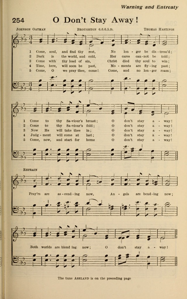 Redemption Songs: a choice collection of 1000 hymns and choruses for evangelistic meetings, solo singers, choirs and the home page 329