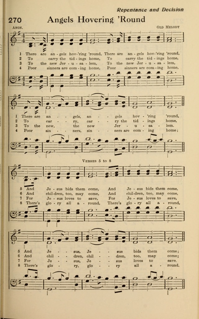 Redemption Songs: a choice collection of 1000 hymns and choruses for evangelistic meetings, solo singers, choirs and the home page 347