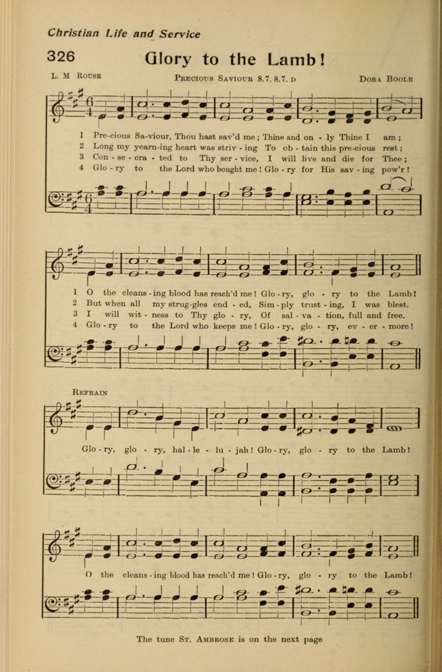 Redemption Songs: a choice collection of 1000 hymns and choruses for evangelistic meetings, solo singers, choirs and the home page 412