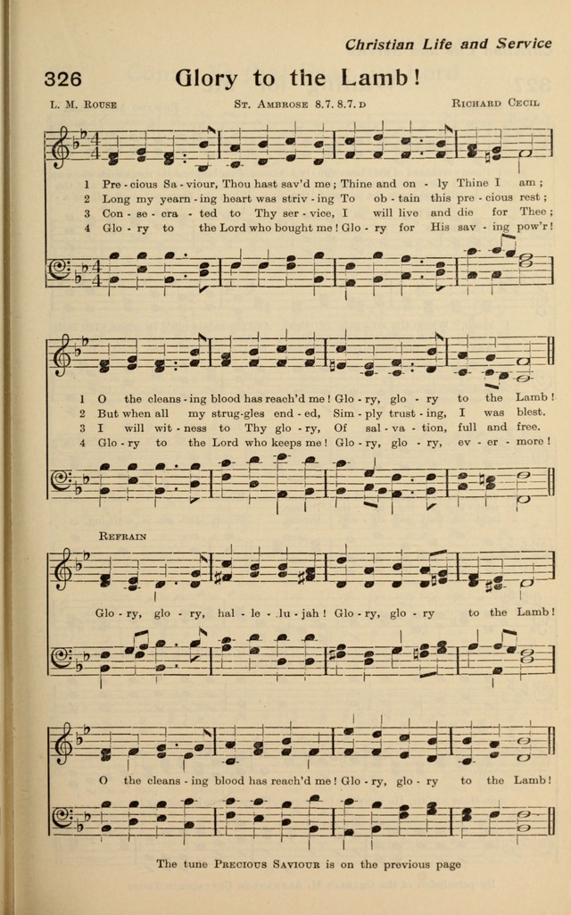 Redemption Songs: a choice collection of 1000 hymns and choruses for evangelistic meetings, solo singers, choirs and the home page 413