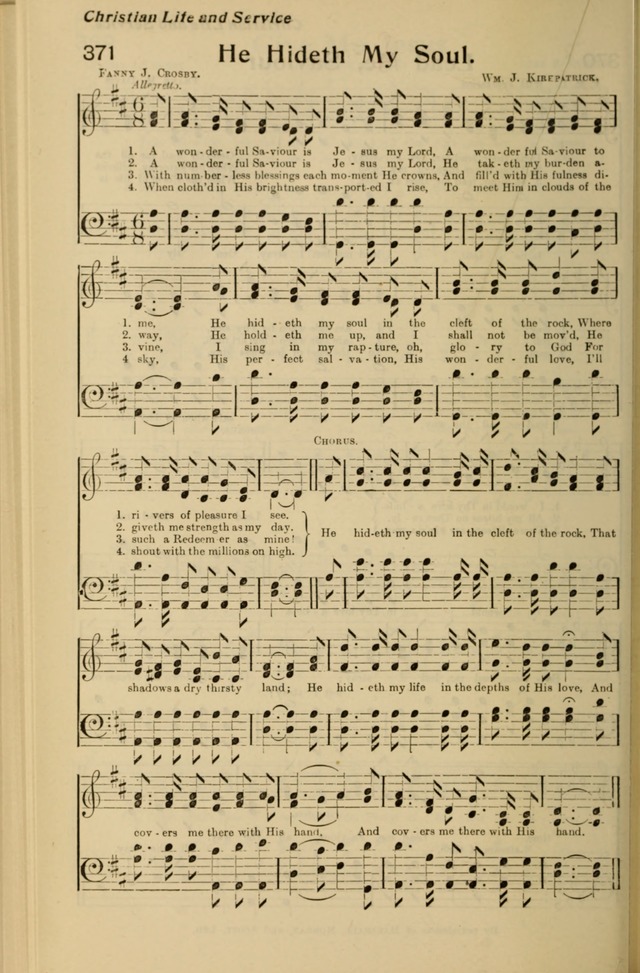 Redemption Songs: a choice collection of 1000 hymns and choruses for evangelistic meetings, solo singers, choirs and the home page 464