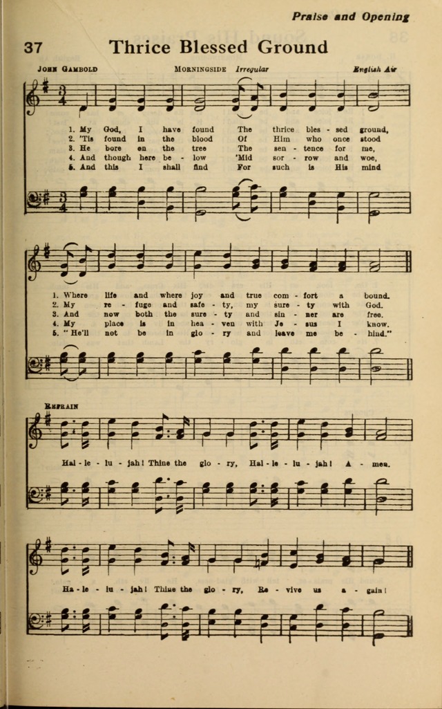 Redemption Songs: a choice collection of 1000 hymns and choruses for evangelistic meetings, solo singers, choirs and the home page 49