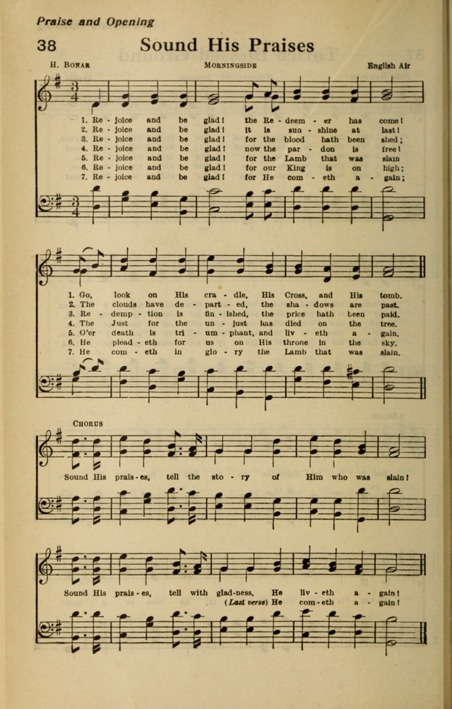 Redemption Songs: a choice collection of 1000 hymns and choruses for evangelistic meetings, solo singers, choirs and the home page 50