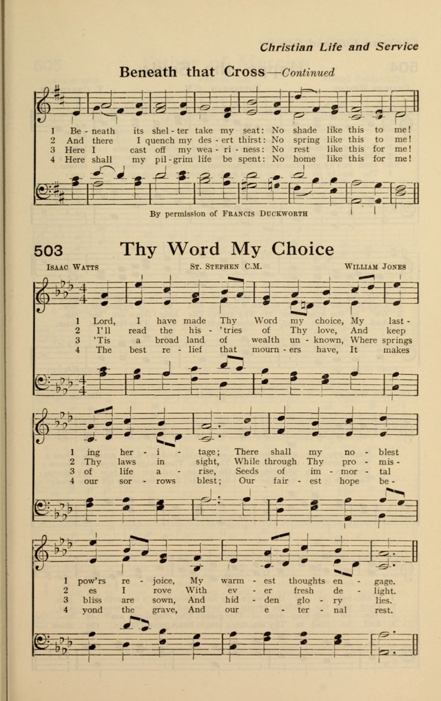 Redemption Songs: a choice collection of 1000 hymns and choruses for evangelistic meetings, solo singers, choirs and the home page 613