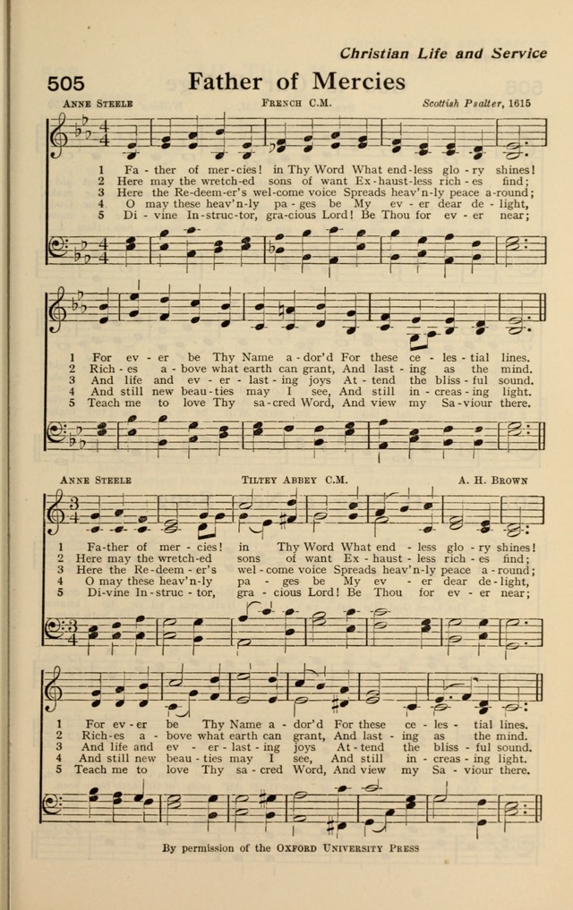 Redemption Songs: a choice collection of 1000 hymns and choruses for evangelistic meetings, solo singers, choirs and the home page 615