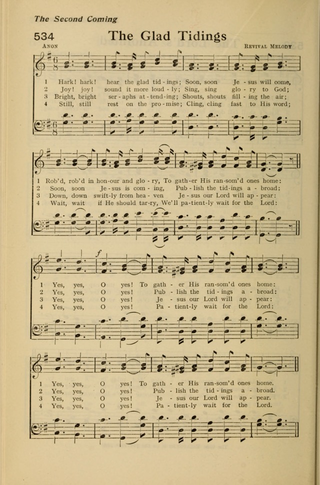 Redemption Songs: a choice collection of 1000 hymns and choruses for evangelistic meetings, solo singers, choirs and the home page 652