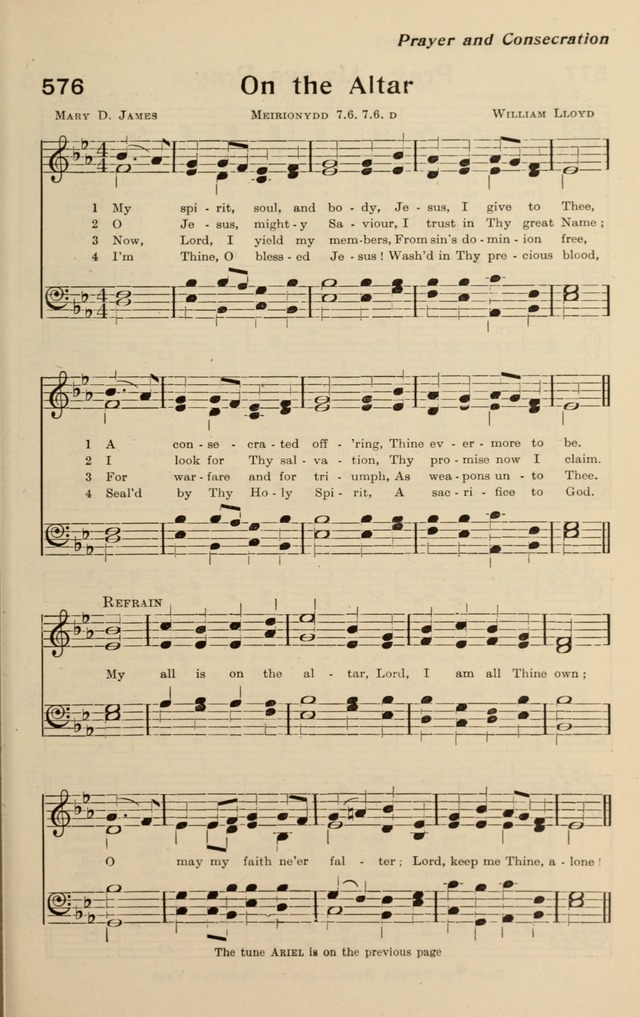 Redemption Songs: a choice collection of 1000 hymns and choruses for evangelistic meetings, solo singers, choirs and the home page 703