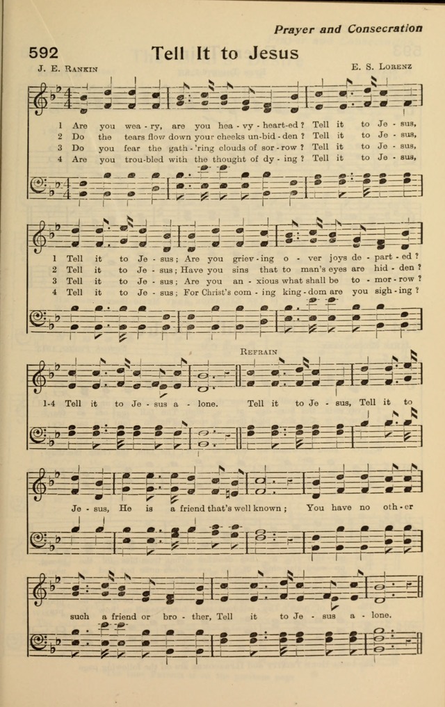 Redemption Songs: a choice collection of 1000 hymns and choruses for evangelistic meetings, solo singers, choirs and the home page 721