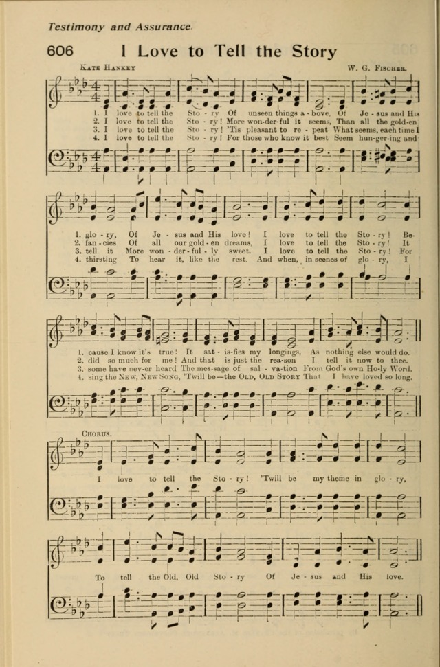 Redemption Songs: a choice collection of 1000 hymns and choruses for evangelistic meetings, solo singers, choirs and the home page 740