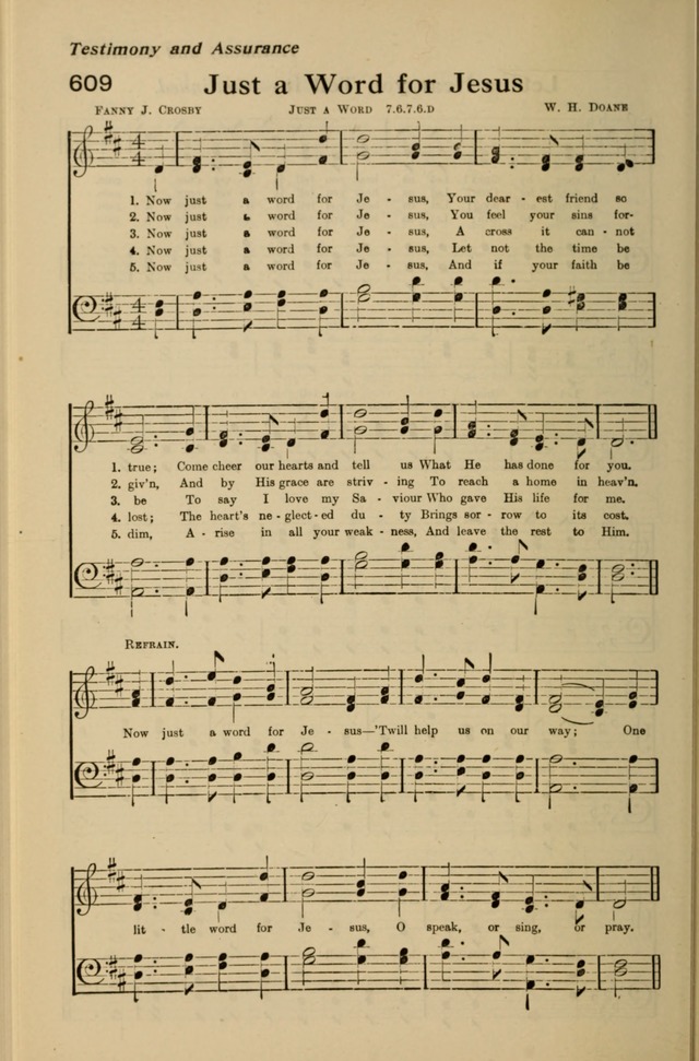 Redemption Songs: a choice collection of 1000 hymns and choruses for evangelistic meetings, solo singers, choirs and the home page 744