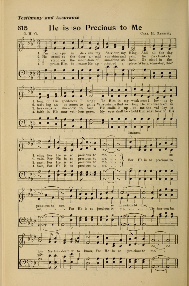 Redemption Songs: a choice collection of 1000 hymns and choruses for evangelistic meetings, solo singers, choirs and the home page 750