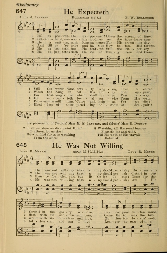 Redemption Songs: a choice collection of 1000 hymns and choruses for evangelistic meetings, solo singers, choirs and the home page 788