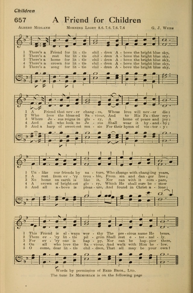 Redemption Songs: a choice collection of 1000 hymns and choruses for evangelistic meetings, solo singers, choirs and the home page 802