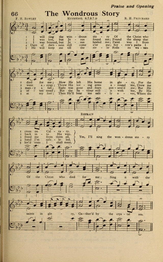 Redemption Songs: a choice collection of 1000 hymns and choruses for evangelistic meetings, solo singers, choirs and the home page 81