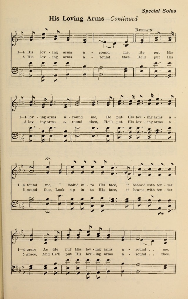 Redemption Songs: a choice collection of 1000 hymns and choruses for evangelistic meetings, solo singers, choirs and the home page 931