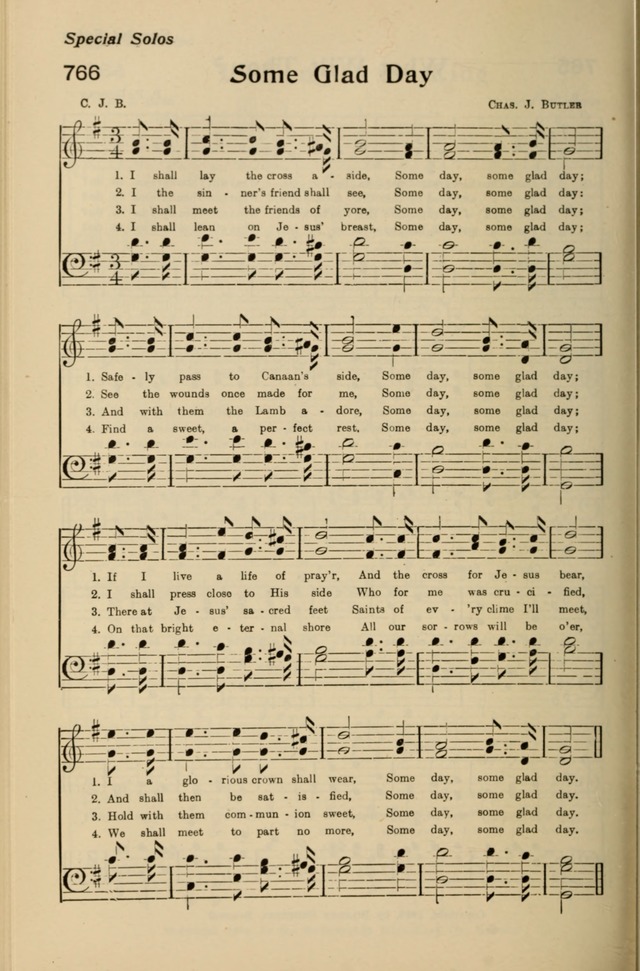 Redemption Songs: a choice collection of 1000 hymns and choruses for evangelistic meetings, solo singers, choirs and the home page 938