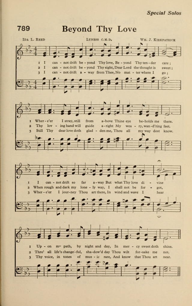 Redemption Songs: a choice collection of 1000 hymns and choruses for evangelistic meetings, solo singers, choirs and the home page 963