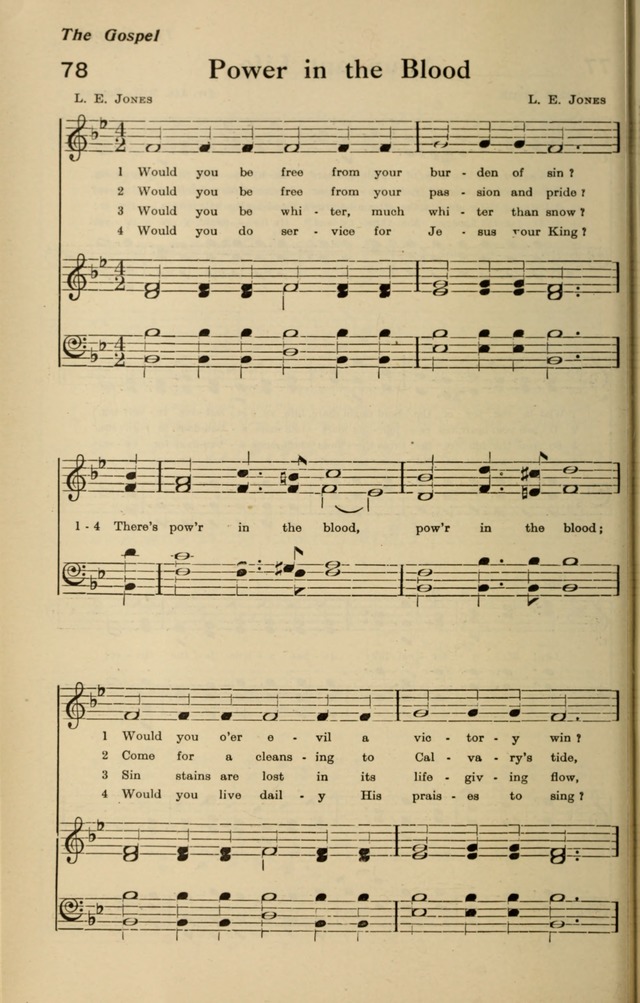 Redemption Songs: a choice collection of 1000 hymns and choruses for evangelistic meetings, solo singers, choirs and the home page 98