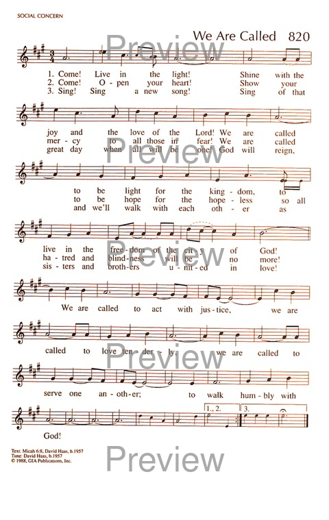 RitualSong: a hymnal and service book for Roman Catholics page 1133