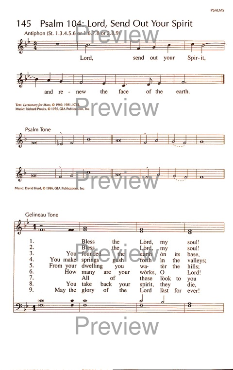 RitualSong: a hymnal and service book for Roman Catholics page 238