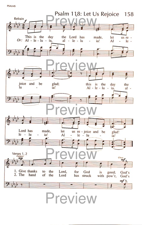 RitualSong: a hymnal and service book for Roman Catholics page 261