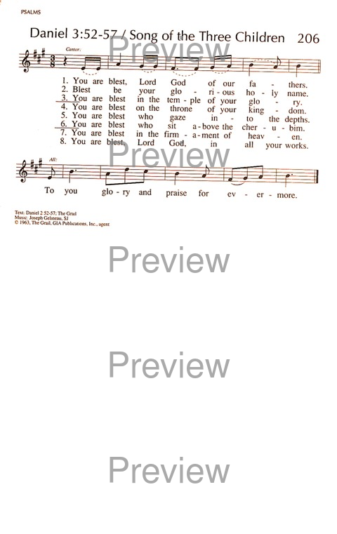 RitualSong: a hymnal and service book for Roman Catholics page 346