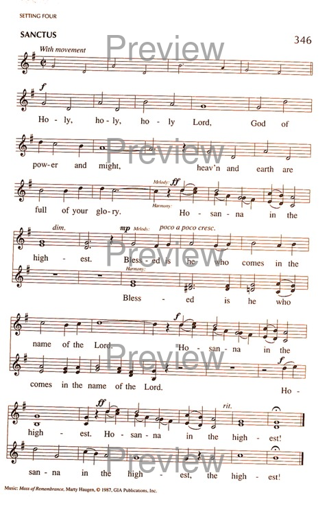 RitualSong: a hymnal and service book for Roman Catholics page 481