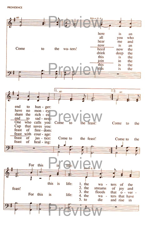 RitualSong: a hymnal and service book for Roman Catholics page 871