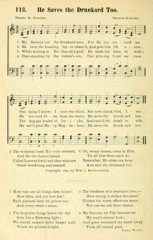 Rescue Songs: by one hundred popular composers and gifted song song writers: specially fitted for rescue missions and meetings, rescue workers and evangelists, and revival services page 117