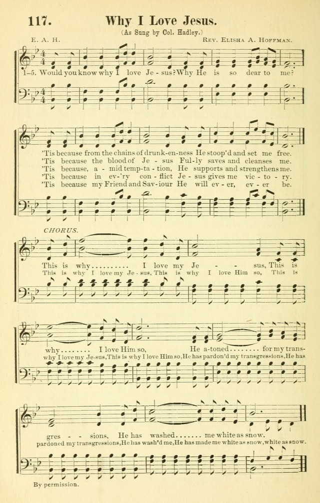 Rescue Songs: by one hundred popular composers and gifted song song writers: specially fitted for rescue missions and meetings, rescue workers and evangelists, and revival services page 121