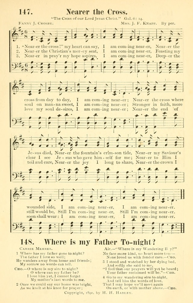 Rescue Songs: by one hundred popular composers and gifted song song writers: specially fitted for rescue missions and meetings, rescue workers and evangelists, and revival services page 146