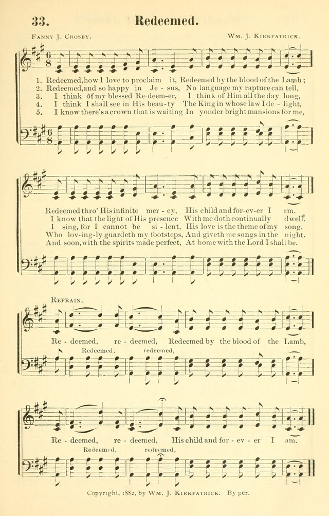 Rescue Songs: by one hundred popular composers and gifted song song writers: specially fitted for rescue missions and meetings, rescue workers and evangelists, and revival services page 36