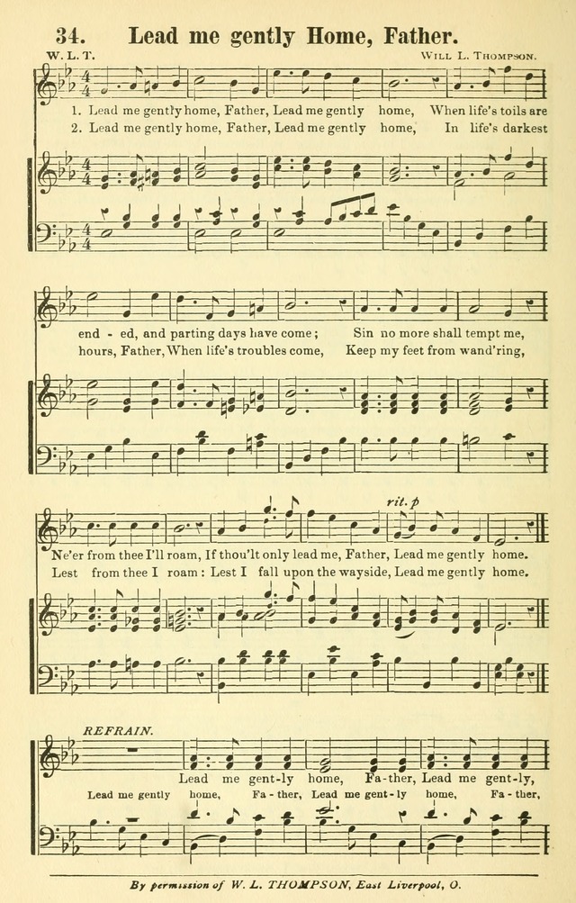 Rescue Songs: by one hundred popular composers and gifted song song writers: specially fitted for rescue missions and meetings, rescue workers and evangelists, and revival services page 37