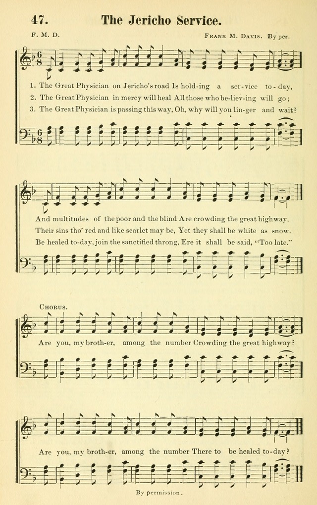 Rescue Songs: by one hundred popular composers and gifted song song writers: specially fitted for rescue missions and meetings, rescue workers and evangelists, and revival services page 49