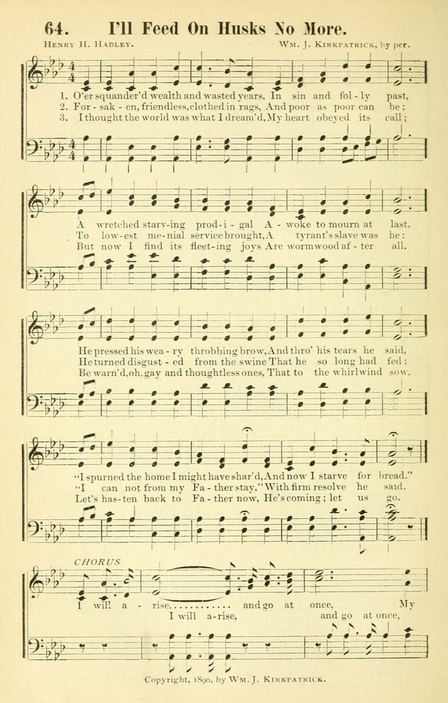 Rescue Songs: by one hundred popular composers and gifted song song writers: specially fitted for rescue missions and meetings, rescue workers and evangelists, and revival services page 67