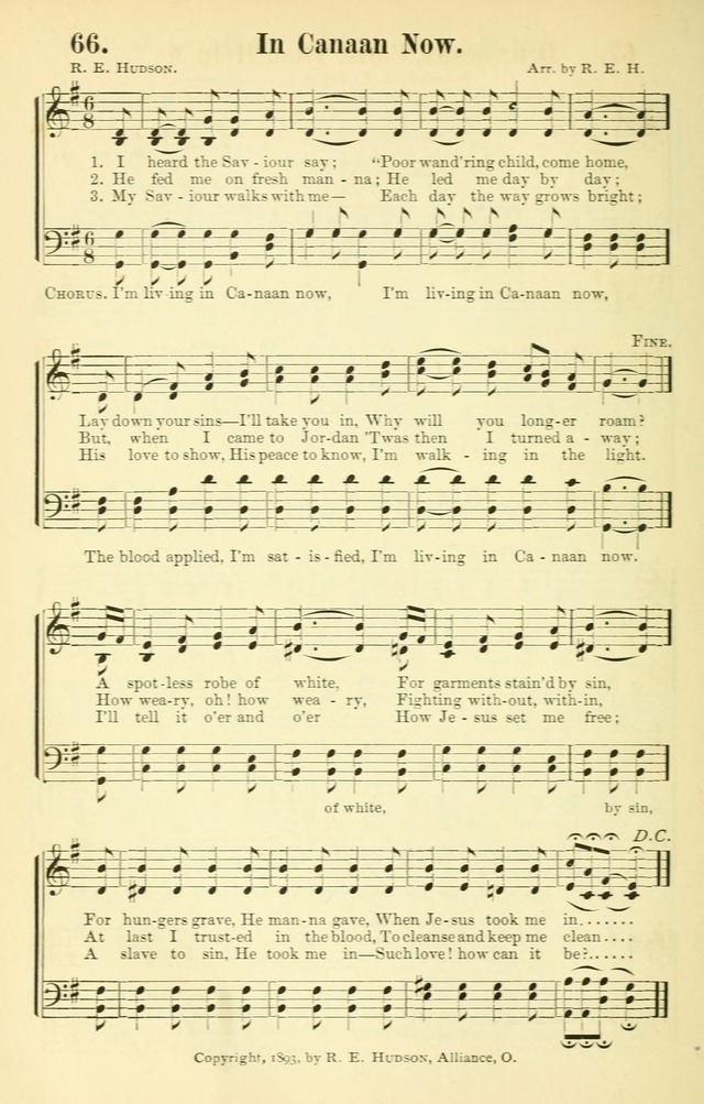 Rescue Songs: by one hundred popular composers and gifted song song writers: specially fitted for rescue missions and meetings, rescue workers and evangelists, and revival services page 69