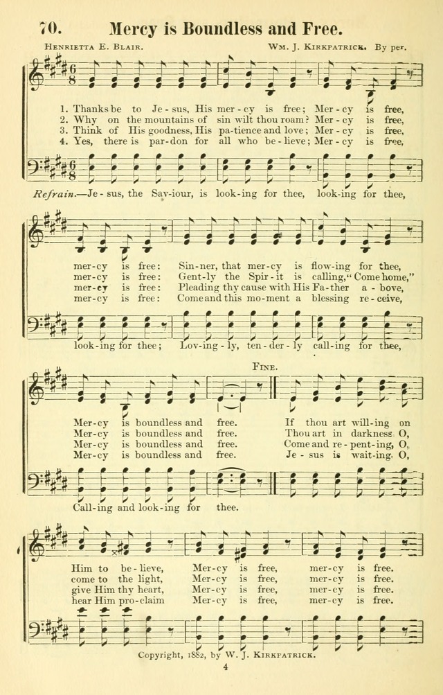 Rescue Songs: by one hundred popular composers and gifted song song writers: specially fitted for rescue missions and meetings, rescue workers and evangelists, and revival services page 73