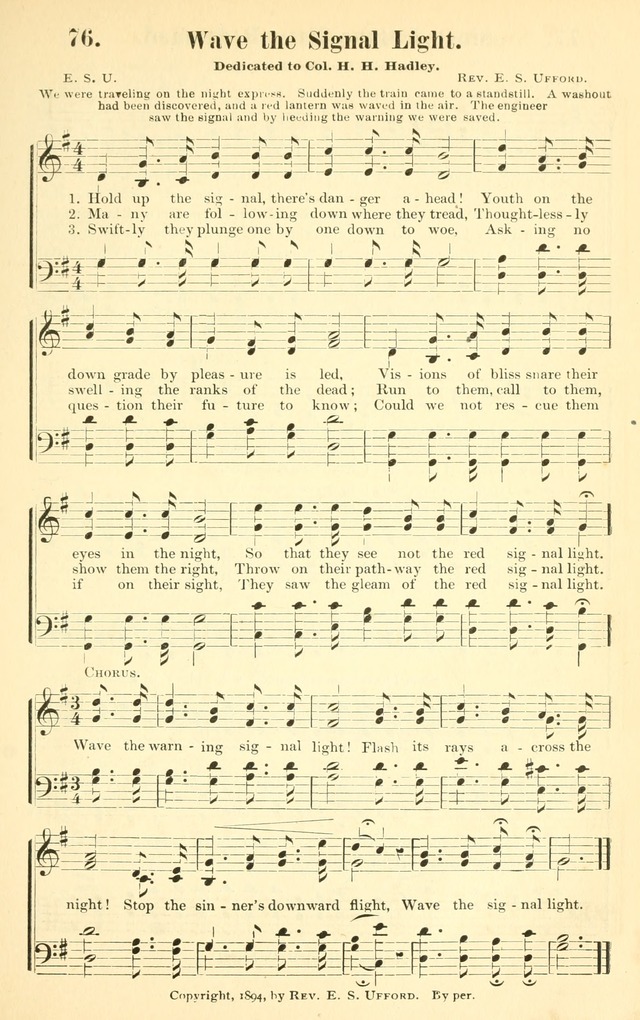 Rescue Songs: by one hundred popular composers and gifted song song writers: specially fitted for rescue missions and meetings, rescue workers and evangelists, and revival services page 80