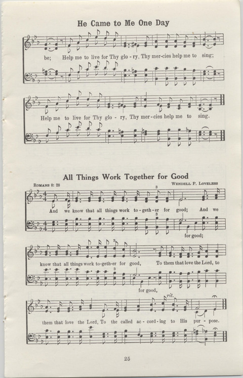 Radio Songs and Choruses of the Gospel No. 1 page 23