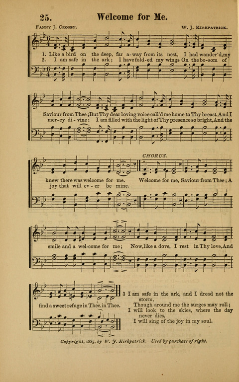 Rescue Songs: words and music with standard selections page 22