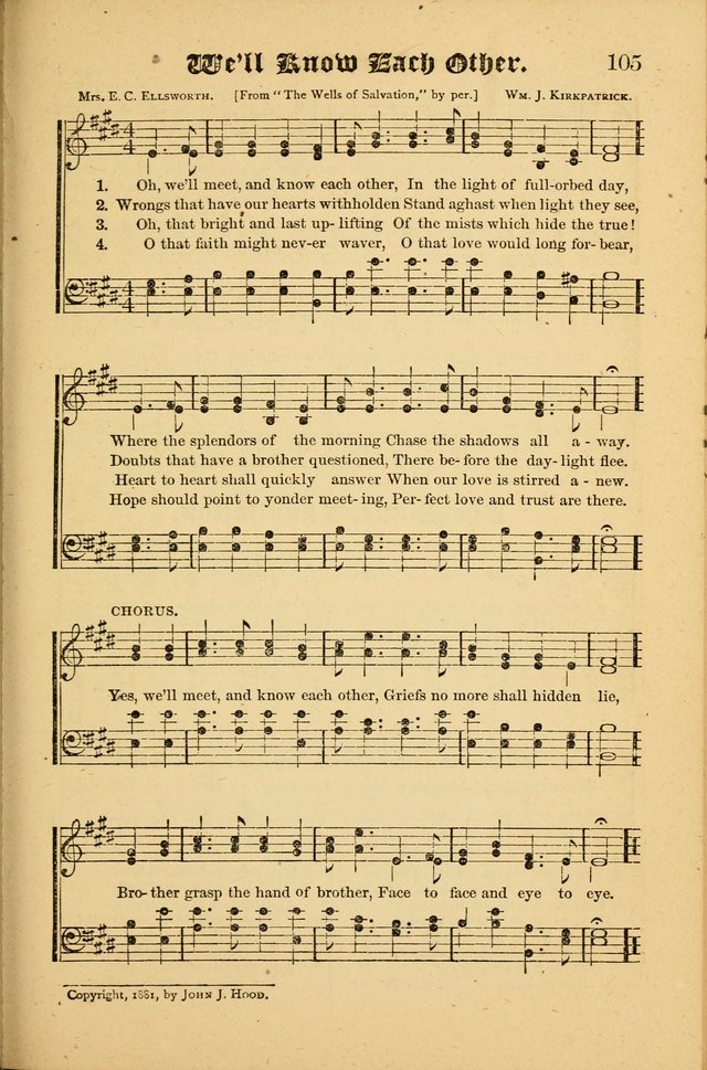 The Revival Wave: A Book of Revival Hymns and Music page 105