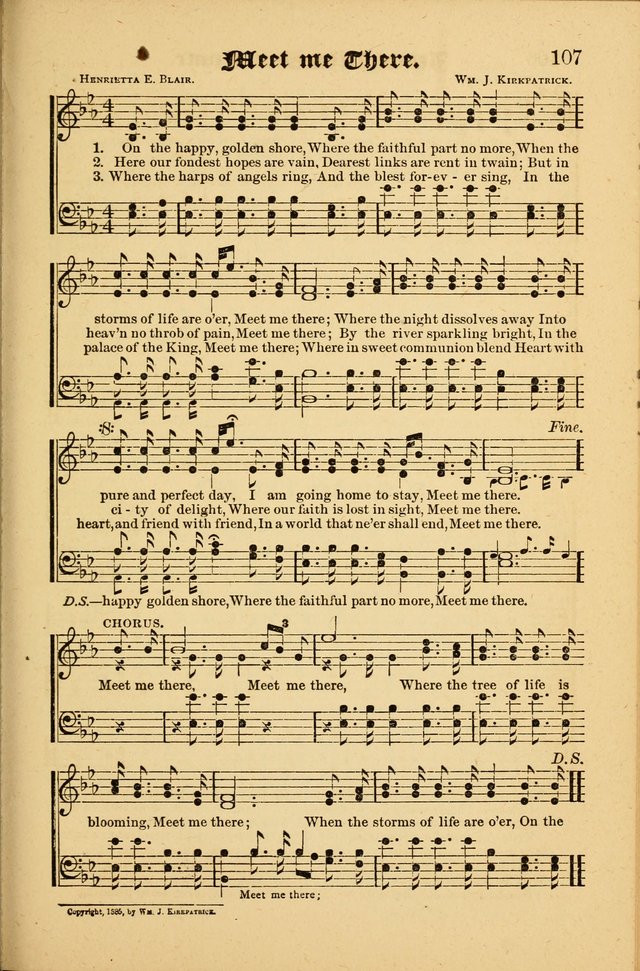 The Revival Wave: A Book of Revival Hymns and Music page 107