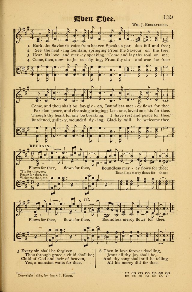 The Revival Wave: A Book of Revival Hymns and Music page 139