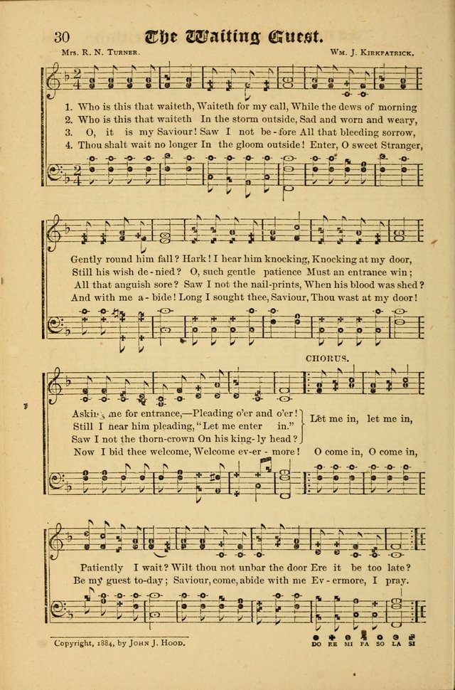 The Revival Wave: A Book of Revival Hymns and Music page 30