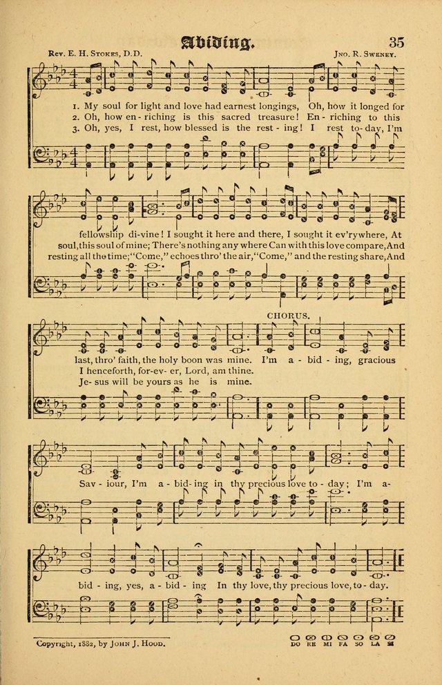 The Revival Wave: A Book of Revival Hymns and Music page 35