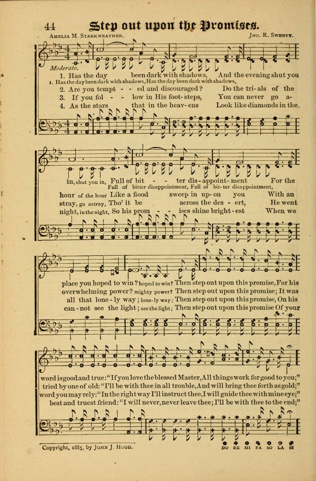 The Revival Wave: A Book of Revival Hymns and Music page 44